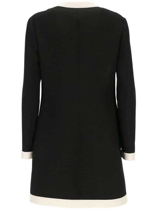 Black virgin wool blend jacket Valentino PAP | 4B3VA6G51CF0NA